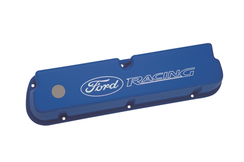 Ford Racing Blue Satin Valve Covers - M-6582-LE302BL