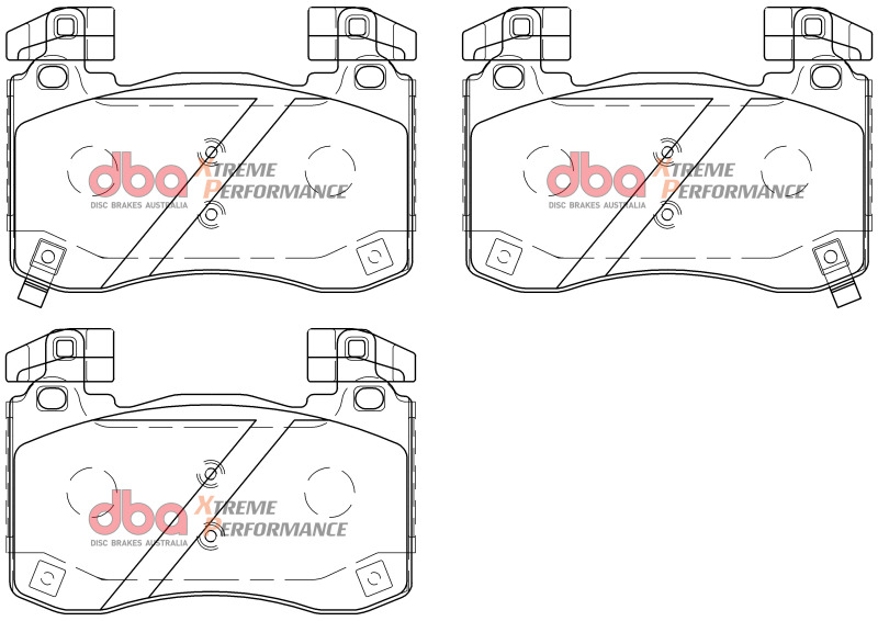 DBA 2018+ Kia Stinger V6 Twin Turbo XP Performance Front Brake Pads - DB15003XP