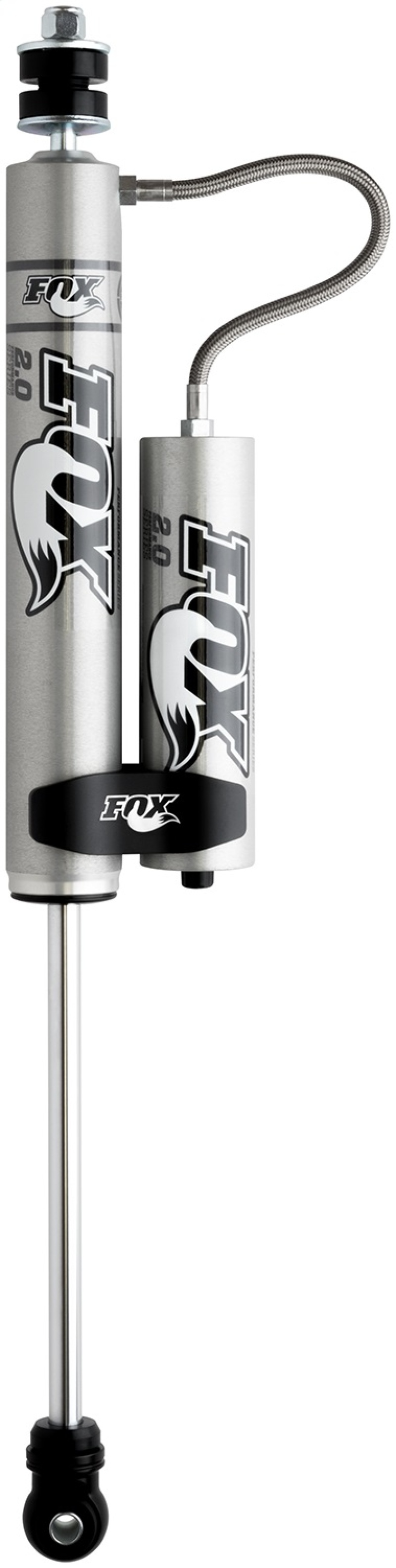 Fox 2.0 Performance Series 10.1in. Smooth Body Remote Res. Shock w/Stem Mount / Std Travel - Black - 985-24-057