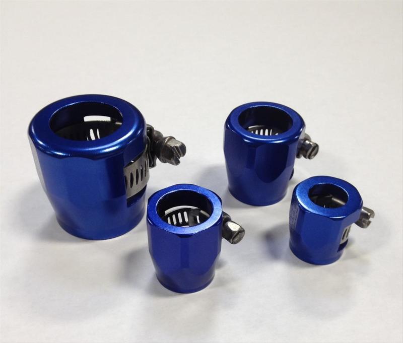 Fragola -12AN EZ Clamp- Blue - 280312