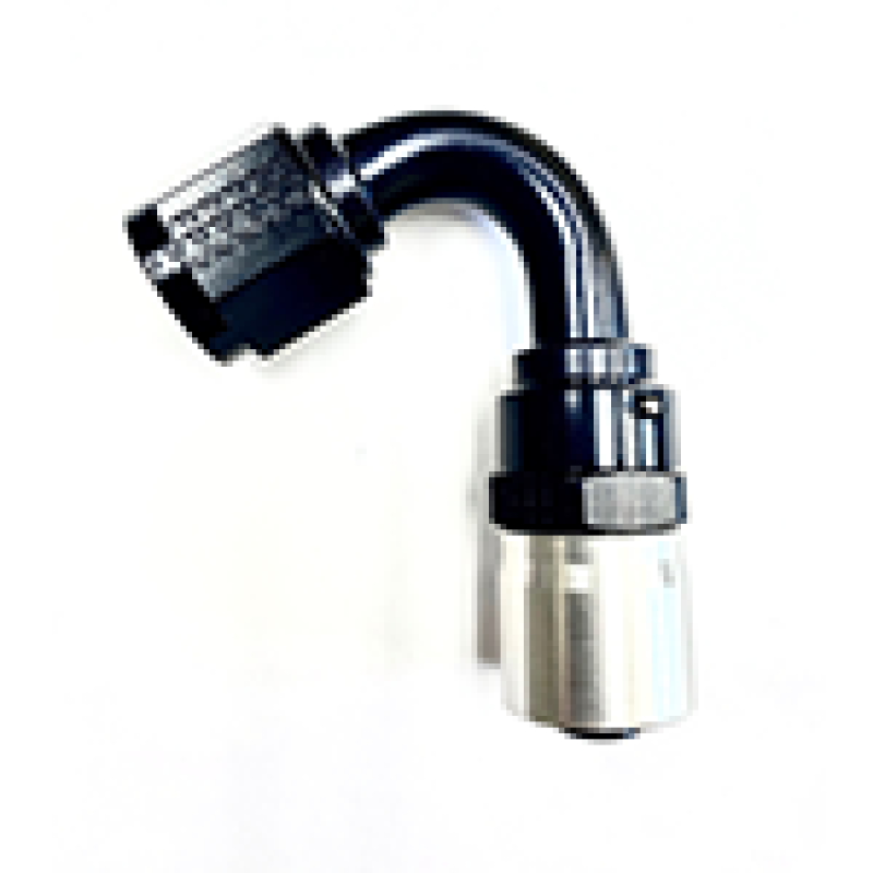 Fragola -12AN Male Rad. Fitting x 120 Degree Sport Crimp Hose End - 3112012-RAD