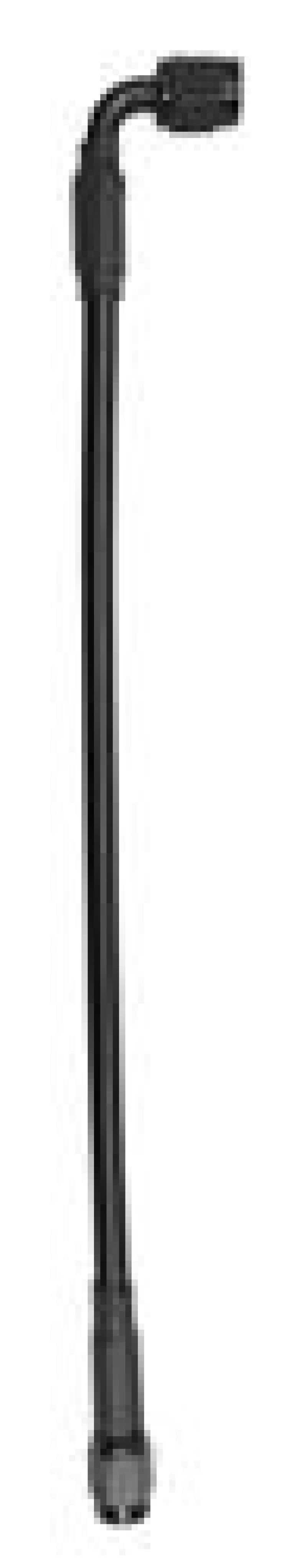 Fragola -3AN Ext Black Covered Assembly Straight x 90ft 10in - 322010-BL