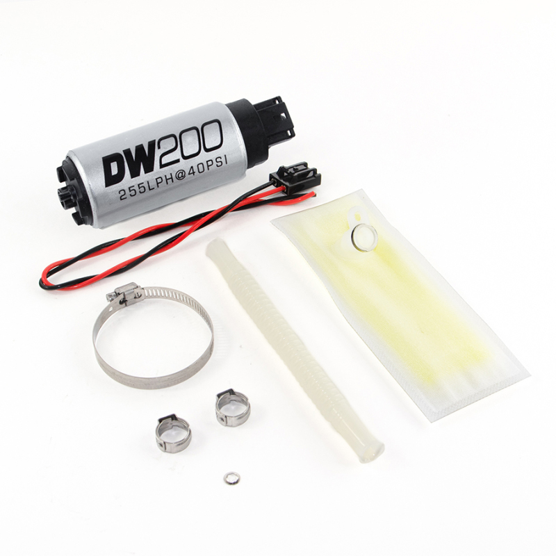 DeatschWerks 92-95 BMW E36 325i DW200 255 LPH In-Tank Fuel Pump w/ Install Kit - 9-201-1031