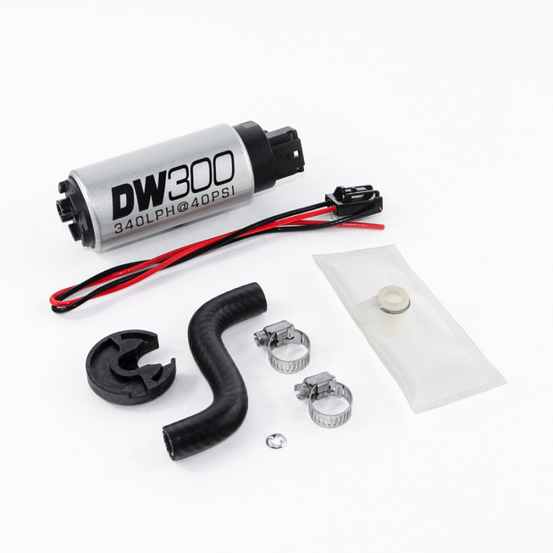 DeatschWerks 85-97 Ford Mustang DW300 320 LPH In-Tank Fuel Pump w/ Install Kit - 9-301-1014