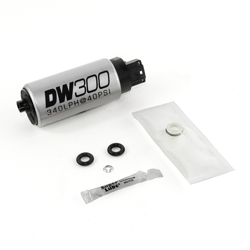 DeatschWerks 320 LPH In-Tank Fuel Pump w/ 06-11 Honda Civic (Exc Si) Set Up Kit - 9-301S-1007