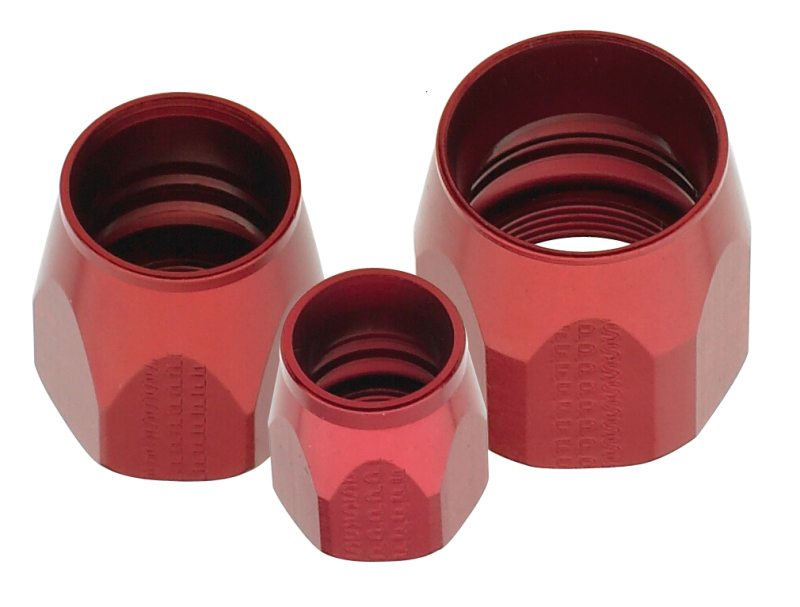 Fragola -10AN Aluminum Socket Only - Red - 999010