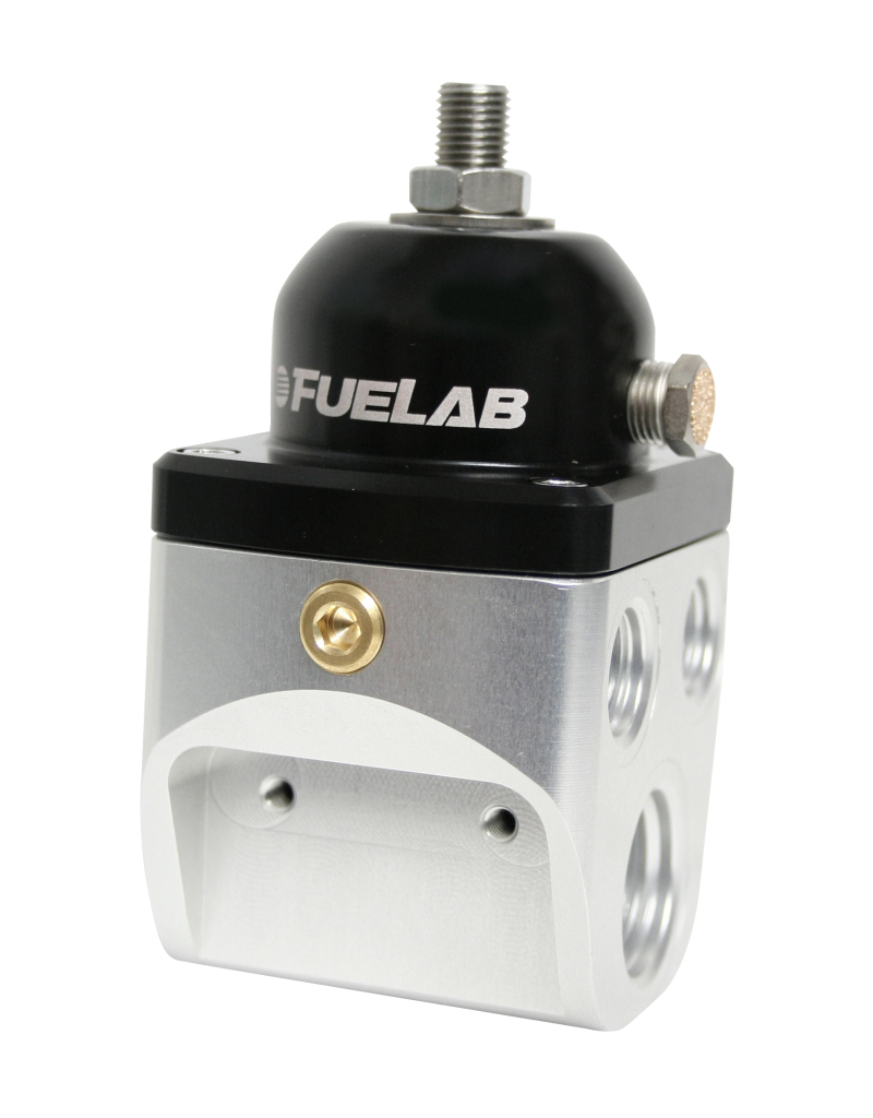 Fuelab 585 Carb Adjustable 4 Port FPR Blocking 4-12 PSI (2) -10AN In (4) -6AN Out - 58501