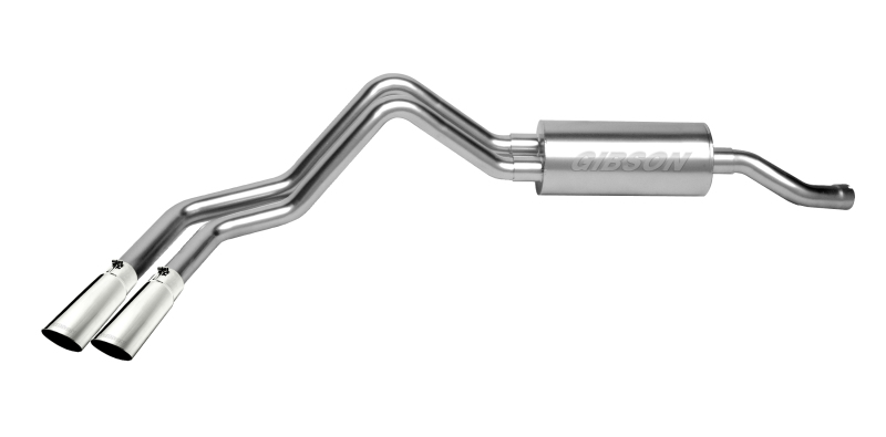 Gibson 00-06 Chevrolet Tahoe LS 4.8L 2.25in Cat-Back Dual Sport Exhaust - Aluminized - 5601