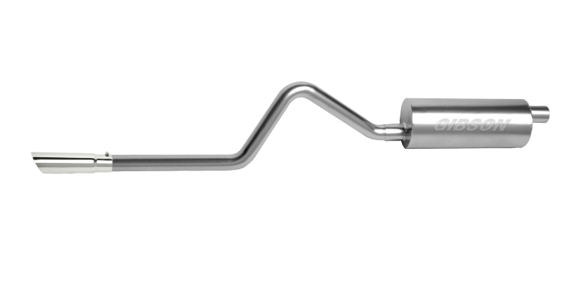 Gibson 96-99 Chevrolet S10 Blazer LS 4.3L 2.5in Cat-Back Single Exhaust - Stainless - 614500