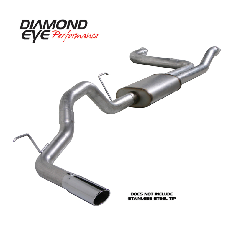 Diamond Eye KIT 3-1/2in CB SGL GAS AL NISSAN TITAN 5.6L 07-10 - K3520A