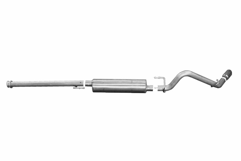 Gibson 05-14 Toyota Tacoma Base 4.0L 2.5in Cat-Back Single Exhaust - Stainless - 618803