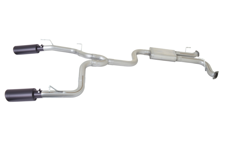Gibson 2017 Toyota Land Cruiser Base 5.7L 3in Cat-Back Dual Split Exhaust - Black Elite - 618818B