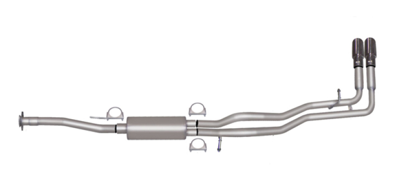 Gibson 15-22 Chevrolet Colorado LT 2.5L 2.25in Cat-Back Dual Sport Exhaust - Stainless - 65585