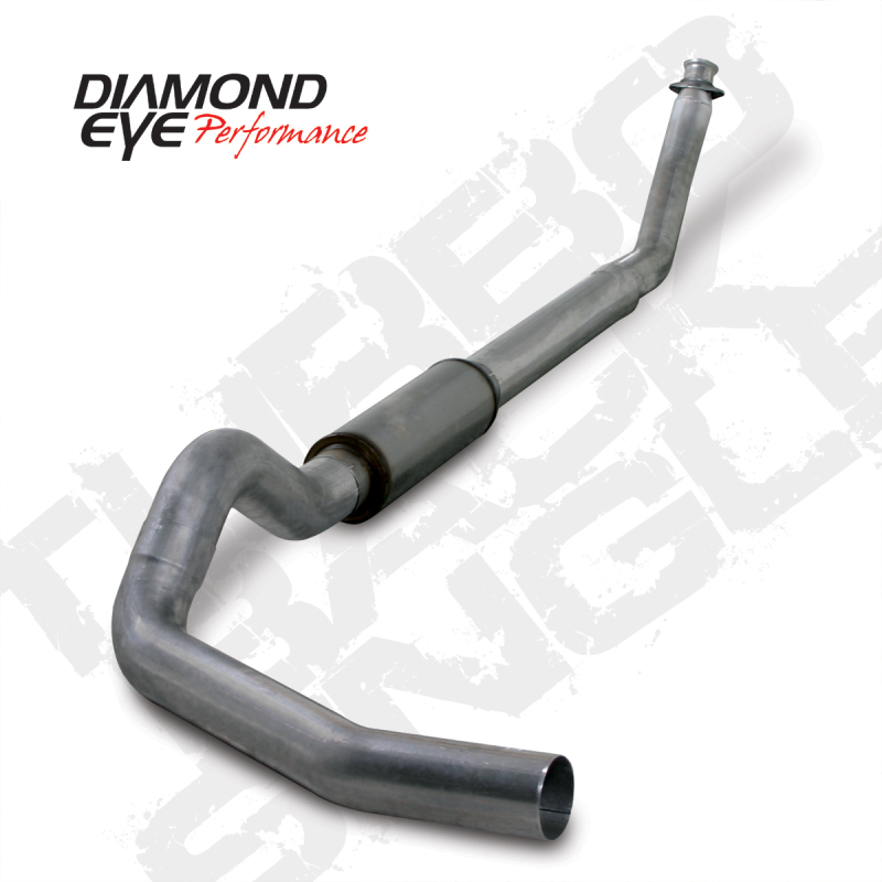 Diamond Eye KIT 5in TB SGL SS: 94-02 DODGE CUMMINS 5.9L - K5216S