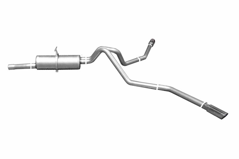 Gibson 99-04 Ford F-250 Super Duty Lariat 6.8L 2.5in Cat-Back Dual Extreme Exhaust - Stainless - 69004