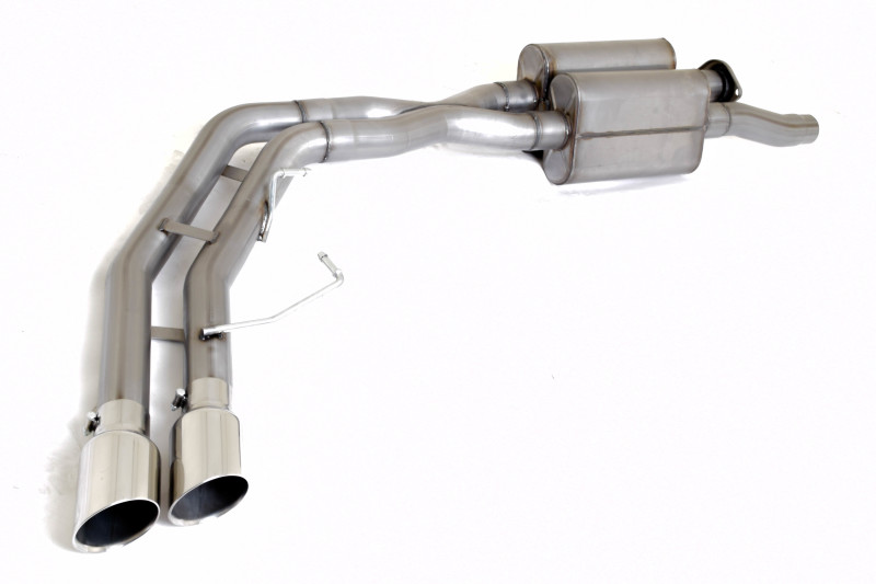 Gibson 17-19 Ford F-150 Raptor 3.5L 3in Cat-Back Super Truck Exhaust - Stainless - 69549