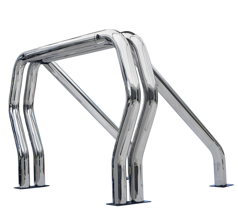 Go Rhino 88-98 Chevy/GMC C /K Series RHINO! Bed Bar Complete Kit w/Main Bar + Kickers - 9009560DSC