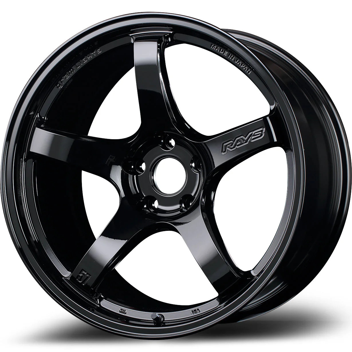 Gram Lights 57CR 19x8.5 +45 5-114.3 Glossy Black Wheel - WGCR245EGX