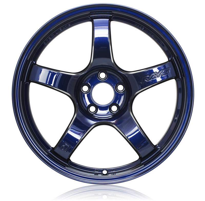 Gram Lights 57CR 17x9.0 +38 5-100 Eternal Blue Wheel (Minimum Order Qty 20) - WGCRQ38DEBP