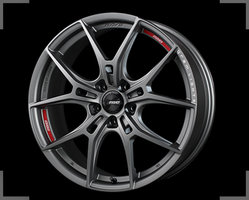 Gram Lights 57FXZ Overseas 19x9.5 +25 5-112 Matte Graphite w/Machining Wheel - WGFZ425MMG