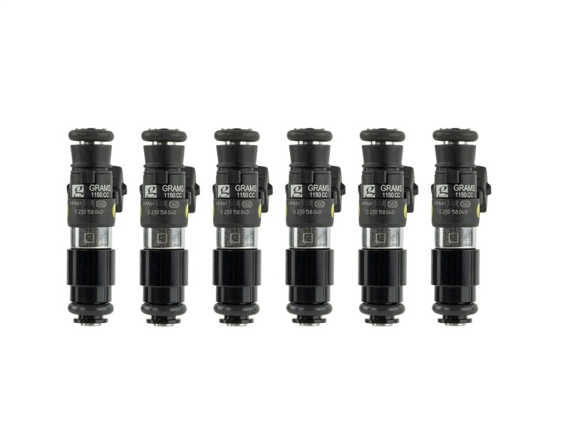 Grams Performance Nissan R32/R34/RB26DETT (Top Feed Only 11mm) 1150cc Fuel Injectors (Set of 6) - G2-1150-0704