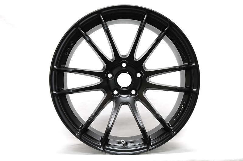 Gram Lights 57XTREME Spec-D 18x9.5 +38 5-114.3 Semi Gloss Black Wheel - WGJDX38ESB