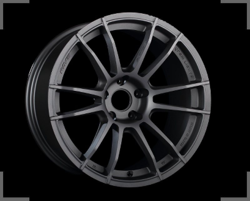 Gram Lights 57XR 18x10.5 +22 5-114.3 Matte Graphite Wheel - WGJRAC22EMG