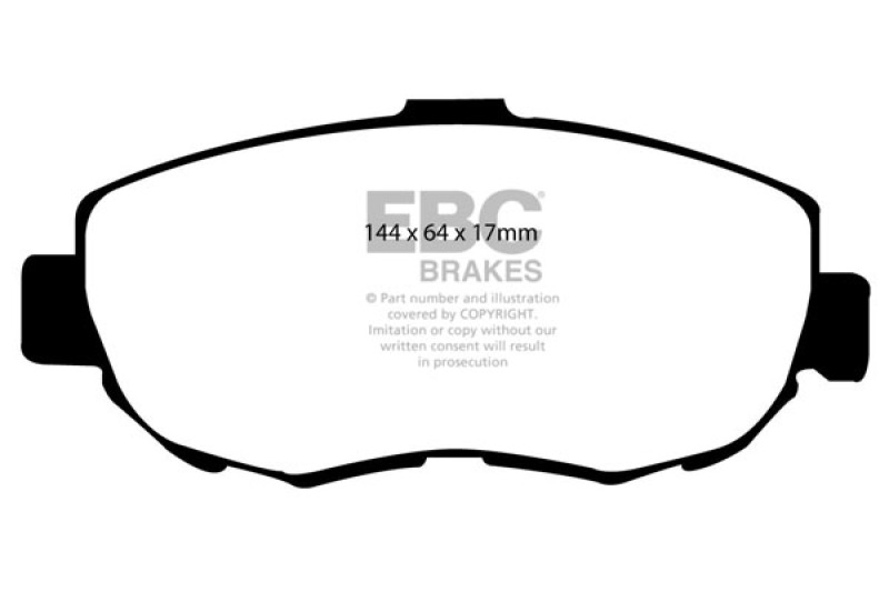 EBC 93-97 Lexus GS300 3.0 Greenstuff Front Brake Pads - DP21223