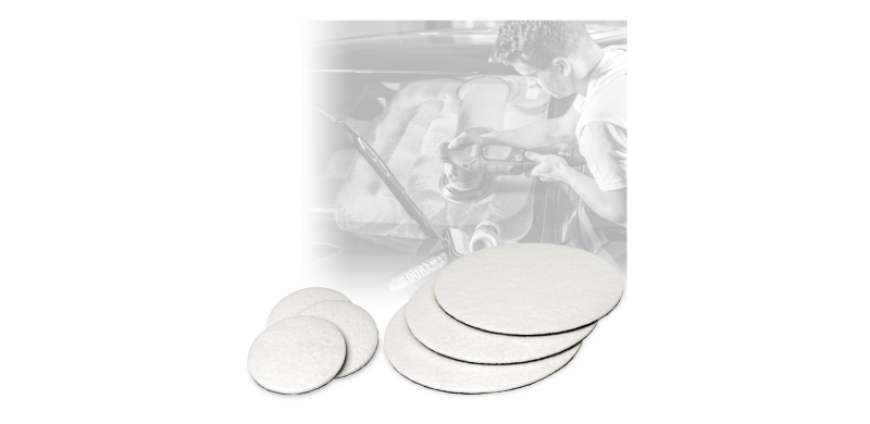 Griots Garage 6in Glass Polishing Pads (Set of 3) - 10614