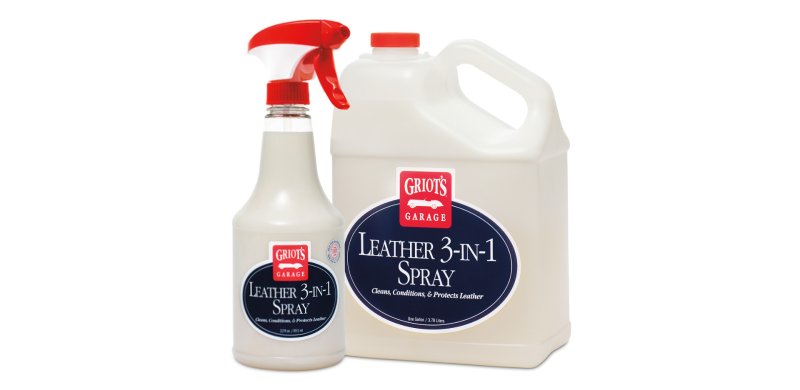Griots Garage Leather 3-in-1 Spray - 1 Gallon - 10964