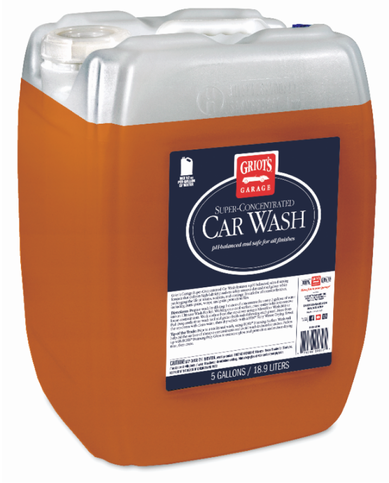 Griots Garage Super Concentrated Car Wash - 5 Gallons (Minimum Order Qty of 2 - No Drop Ship) - 55110