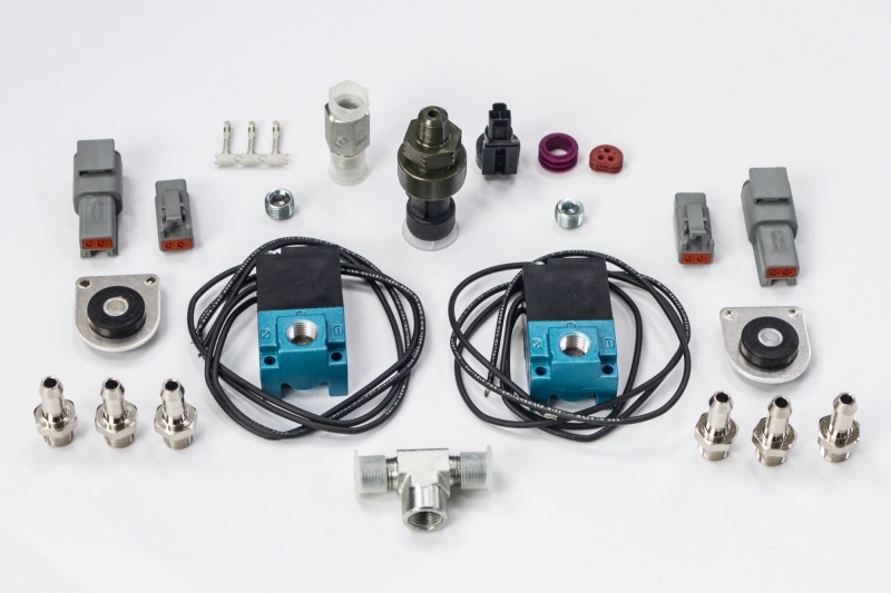 Haltech CO2 Boost Control Dual Solenoid & Pressure Sensor Kit - HT-020402