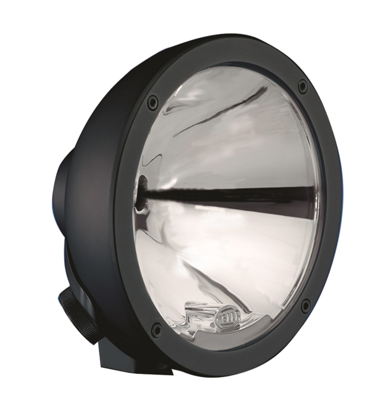 Hella Rallye 4000 Compact Black Driving Lamp w/o Bulb and w/o Stone Shield - 009094101