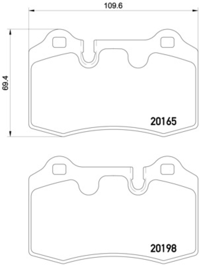 Hella 05-14 Aston Martin DB9 Rear Brake Pad Set - 355015881