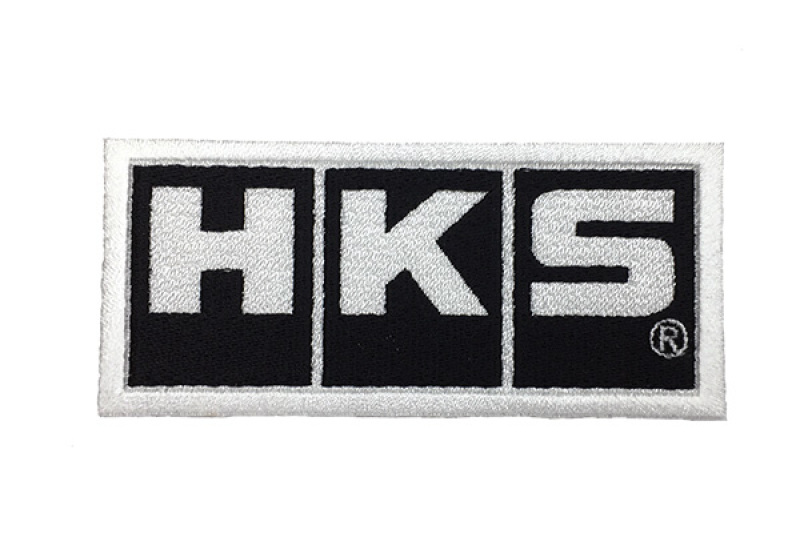 HKS PATCH HKS W105 BLACK - 51003-AK141