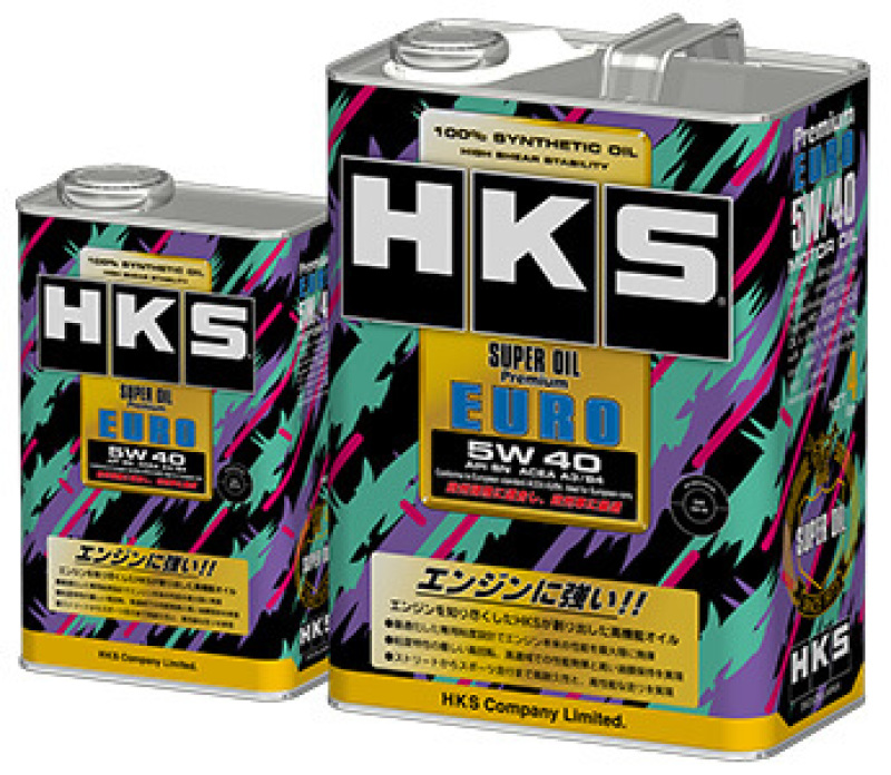 HKS SUPER OIL Euro 5W40 4L (MOQ 4) - 52001-AK120