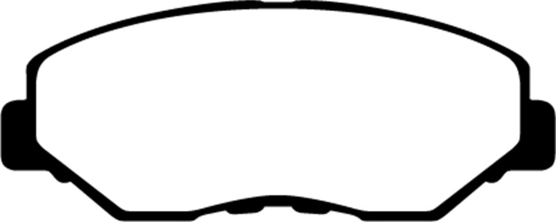 EBC 13-15 Acura ILX 1.5 Hybrid Yellowstuff Front Brake Pads - DP41655R