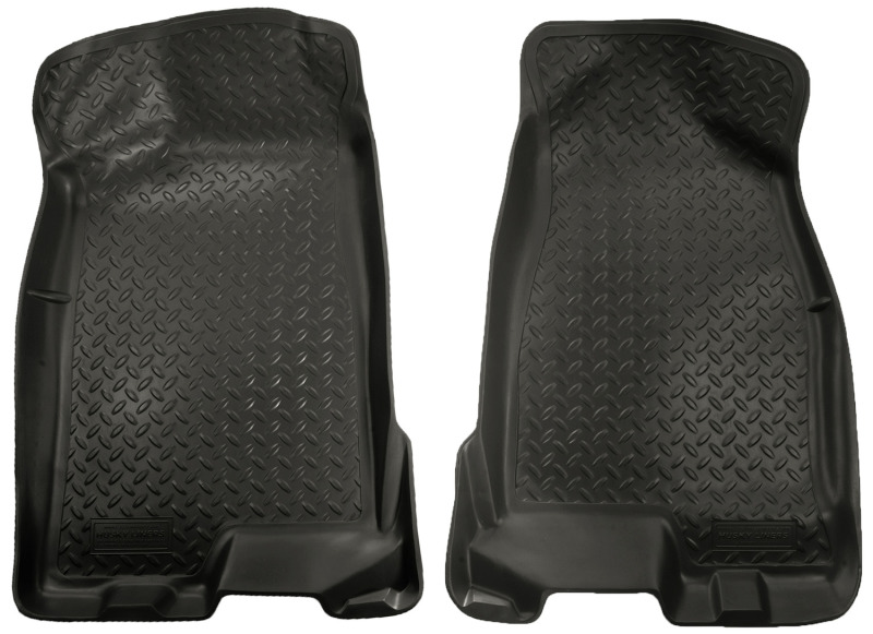 Husky Liners 04-12 Chevy Colorado/GMC Canyon Crew Cab Classic Style Black Floor Liners - 32511