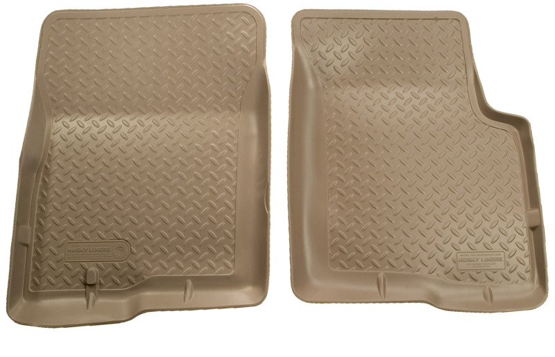 Husky Liners 01-04 Toyota Tacoma Double Cab Classic Style Tan Floor Liners - 35453