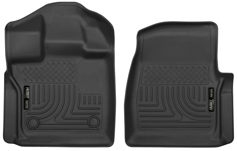 Husky Liners 2015+ Ford F-150 Standard Cab X-Act Contour Black Floor Liners - 52751