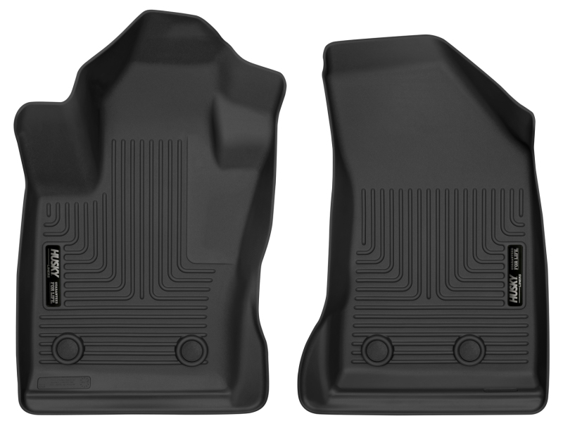 Husky Liners 17-18 Jeep Compass X-Act Contour Black Front Floor Liners - 52891