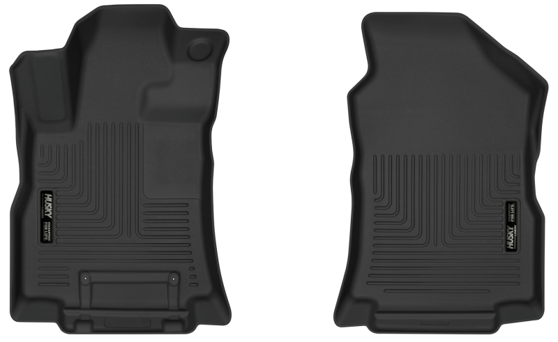 Husky Liners 2019 Subaru Ascent X-Act Contour Black Front Seat Floor Liners - 54811