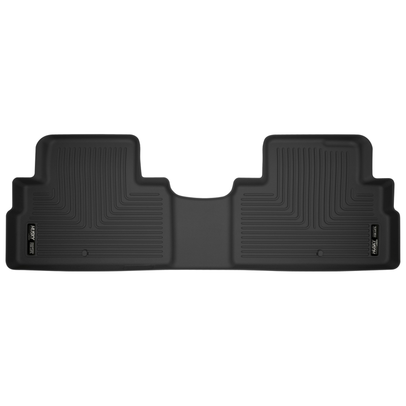 Husky Liners 2020 Kia Telluride / 2020 Hyundai Palisade X-Act Contour Black Floor Liners (2nd Row) - 55241