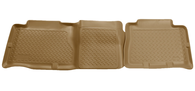 Husky Liners 02-06 Cadillac Escalade/GMC Yukon/Denali Classic Style 2nd Row Tan Floor Liners - 61453