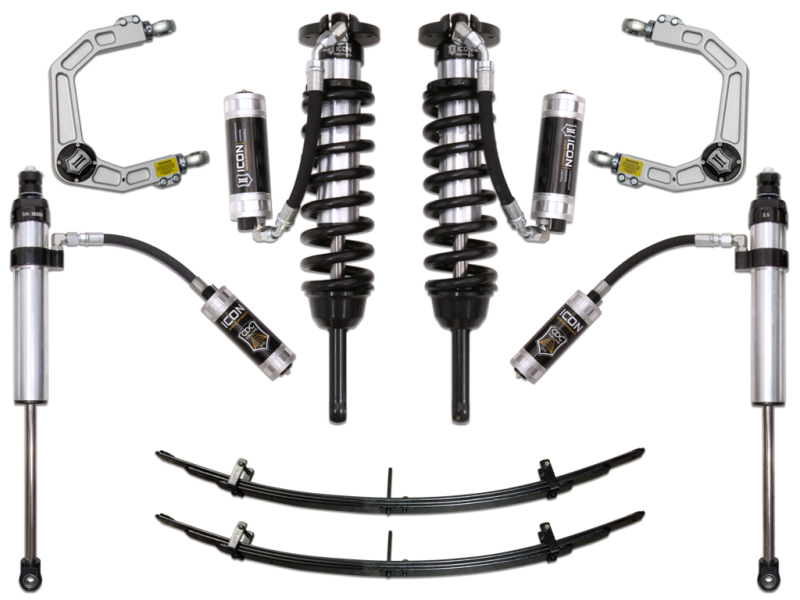 ICON 05-15 Toyota Tacoma 0-3.5in/2016+ Toyota Tacoma 0-2.75in Stg 6 Suspension System w/Billet Uca - K53006