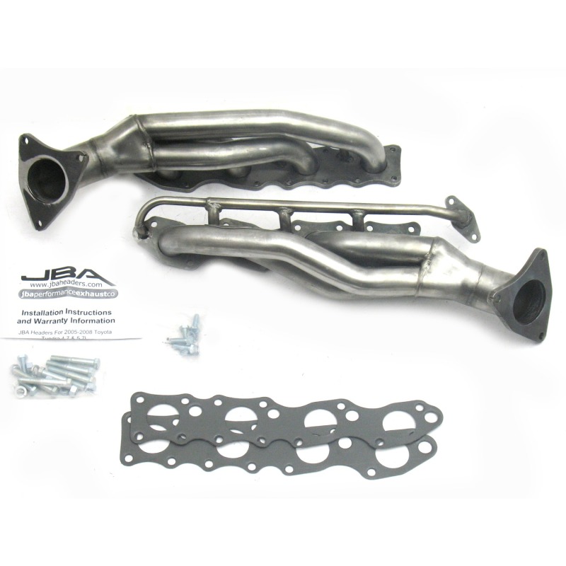 JBA 07-20 Toyota 5.7L V8 1-5/8in Primary Raw 409SS Cat4Ward Header - 2012S