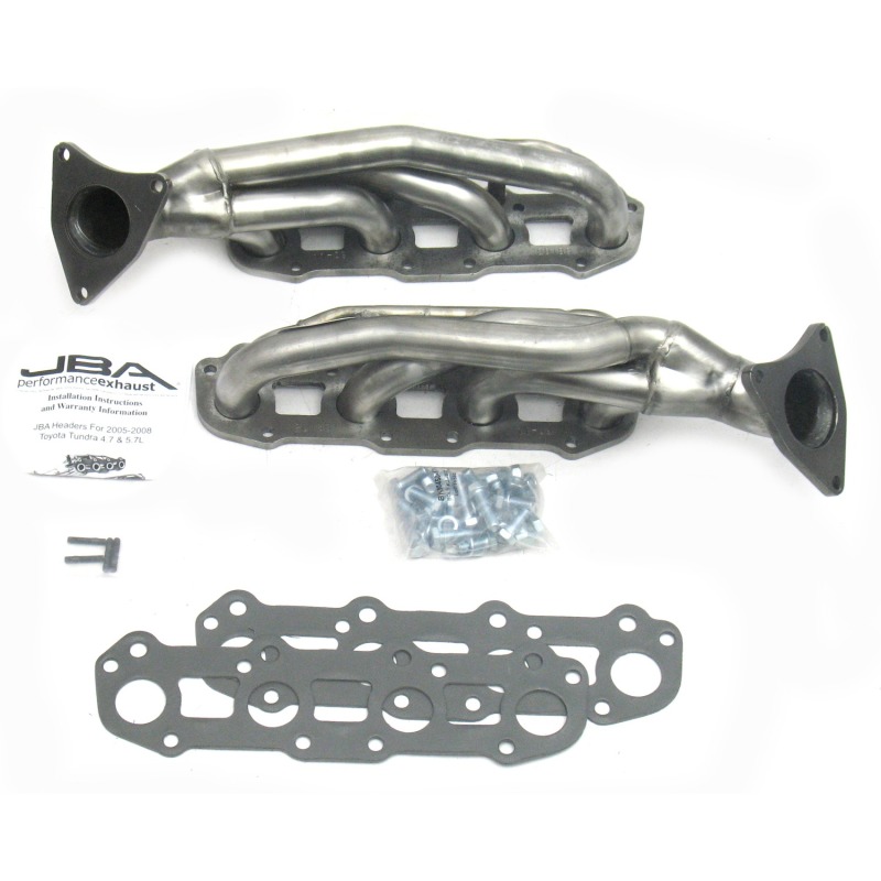 JBA 07-09 Toyota 4.7L V8 1-1/2in Primary Raw 409SS Cat4Ward Header - 2013S