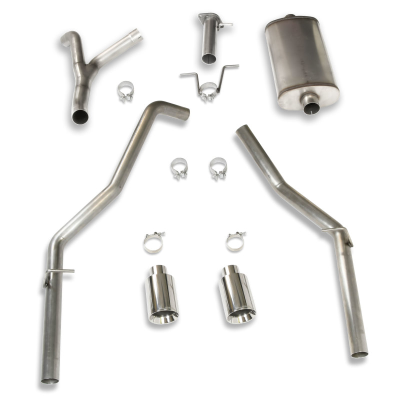 JBA 19-20 Ram 1500 5.7L 304SS Dual Rear Exit Cat-Back Exhaust - 30-1537