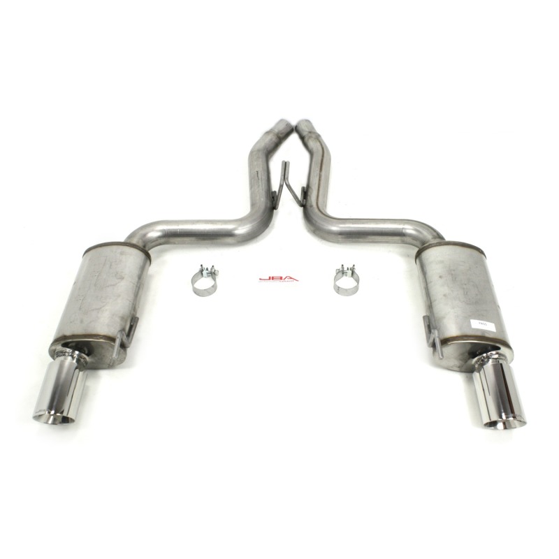 JBA 15-17 Ford Mustang 5.0L 409SS Dual Rear Exit Axle Back Exhaust - 40-2686
