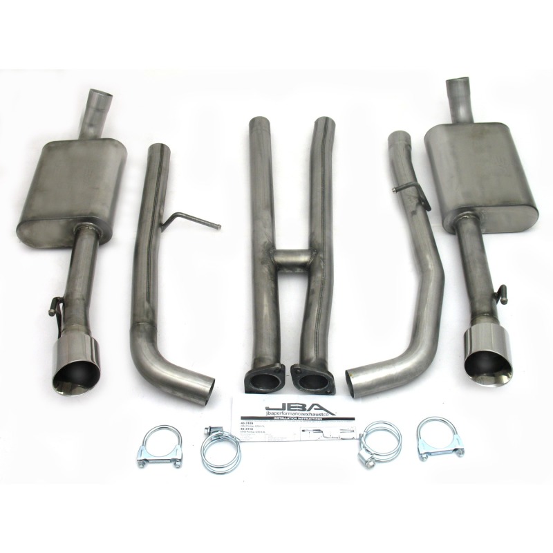 JBA 05-06 Pontiac GTO 6.0L 409SS Dual Rear Exit Cat-Back Exhaust - 40-3110